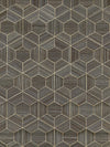 Scalamandre Hive - Abaca Graphite Wallpaper