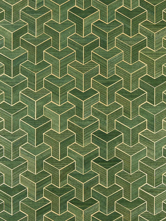 Scalamandre Forte | Wood Cactus Wallpaper