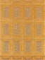 Scalamandre Libro | Woven Golden Wallpaper