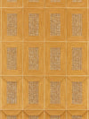 Scalamandre Libro - Woven Golden Wallpaper