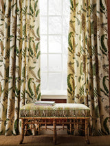 Scalamandre Libro | Wood Greystone Wallpaper