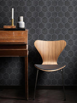 Scalamandre Hexad Verdant Wallpaper