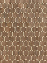 Scalamandre Andante Chocolate Wallpaper