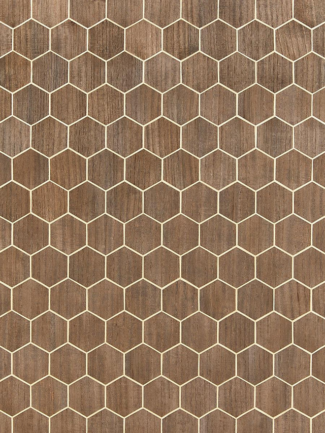 Scalamandre Andante Chocolate Wallpaper