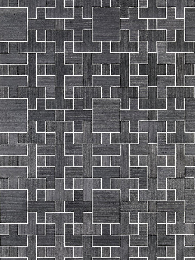 Scalamandre Allegro | Wood Wolf Wallpaper