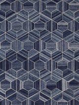 Scalamandre Hive | Slub Peppercorn Wallpaper