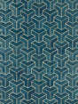 Scalamandre Forte | Wood Navy Wallpaper