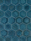 Scalamandre Hexad Indigo Wallpaper