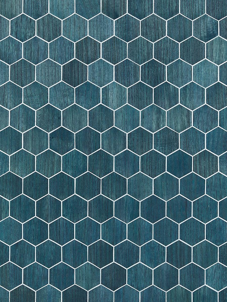 Scalamandre Andante Blue Note Wallpaper
