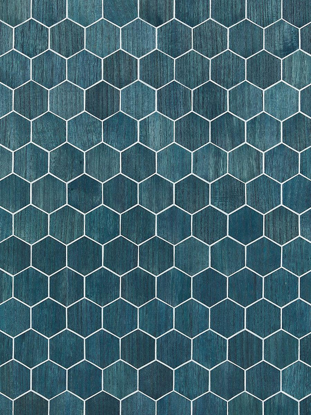 Scalamandre Andante Blue Note Wallpaper