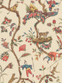 Scalamandre Chinoise Exotique | Removable Ecru Wallpaper