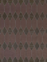 Scalamandre Cadence Ganache Wallpaper