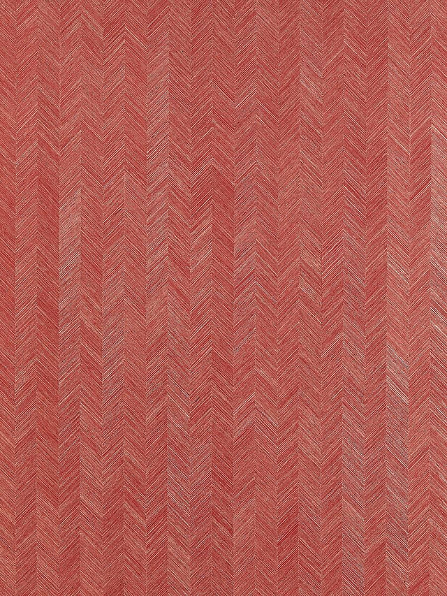 Scalamandre Glissando Crimson Wallpaper
