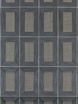 Scalamandre Libro | Woven Wrought Iron Wallpaper