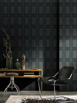 Scalamandre Libro | Woven Wrought Iron Wallpaper