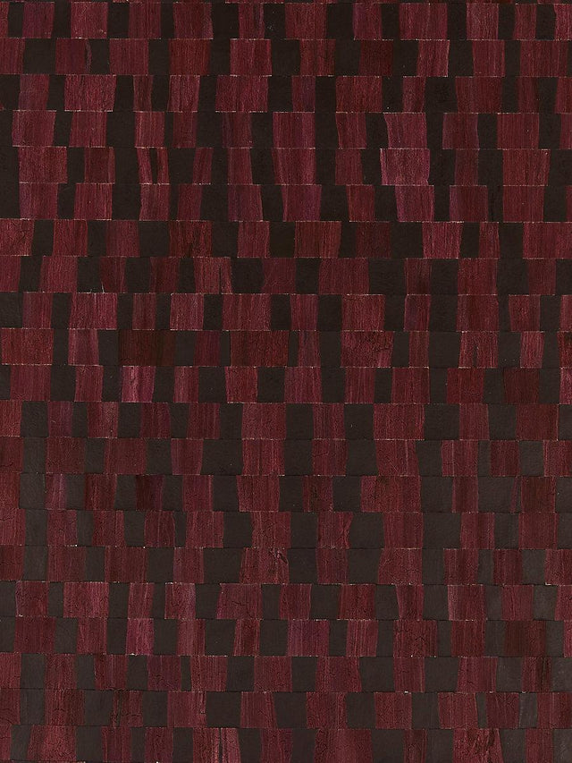 Scalamandre Capriccio Maroon Wallpaper