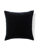 Scalamandre Tigre/Velvet 22 X 22 - Reds & Black / Black Decorative Pillow