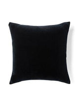 Scalamandre Tigre/Velvet 22 X 22-Off-White&Black/Black Decorative Pillow