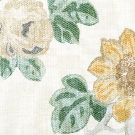 Lee Jofa AVONDALE PRINT SLATE/AQUA Fabric