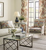 Lee Jofa JASPER PRINT BRICK/POOL Fabric