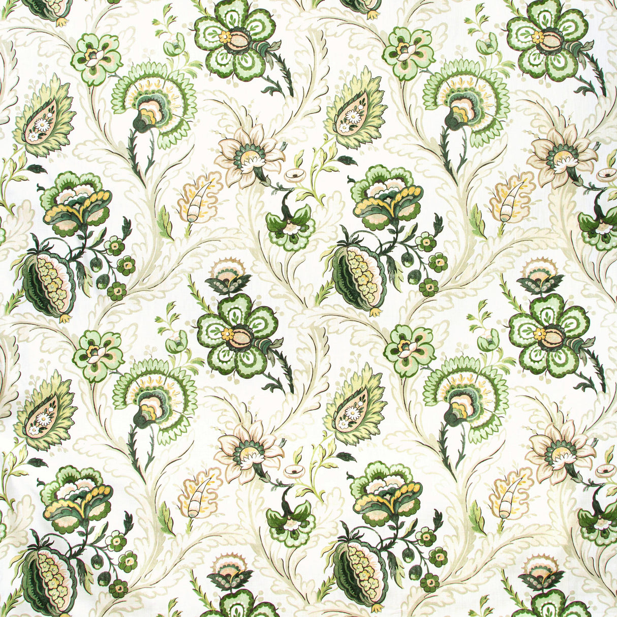 Lee Jofa WIMBERLY PRINT LEAF/PEBBLE Fabric