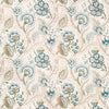 Lee Jofa Wimberly Print Blue/Spring Fabric