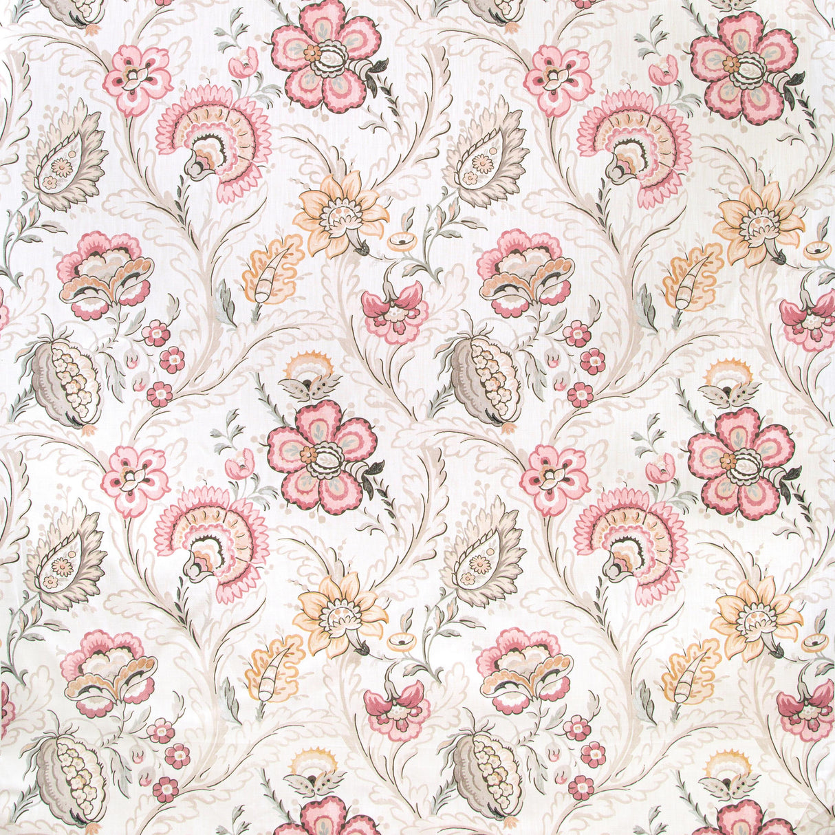 Lee Jofa WIMBERLY PRINT BLUSH/STONE Fabric
