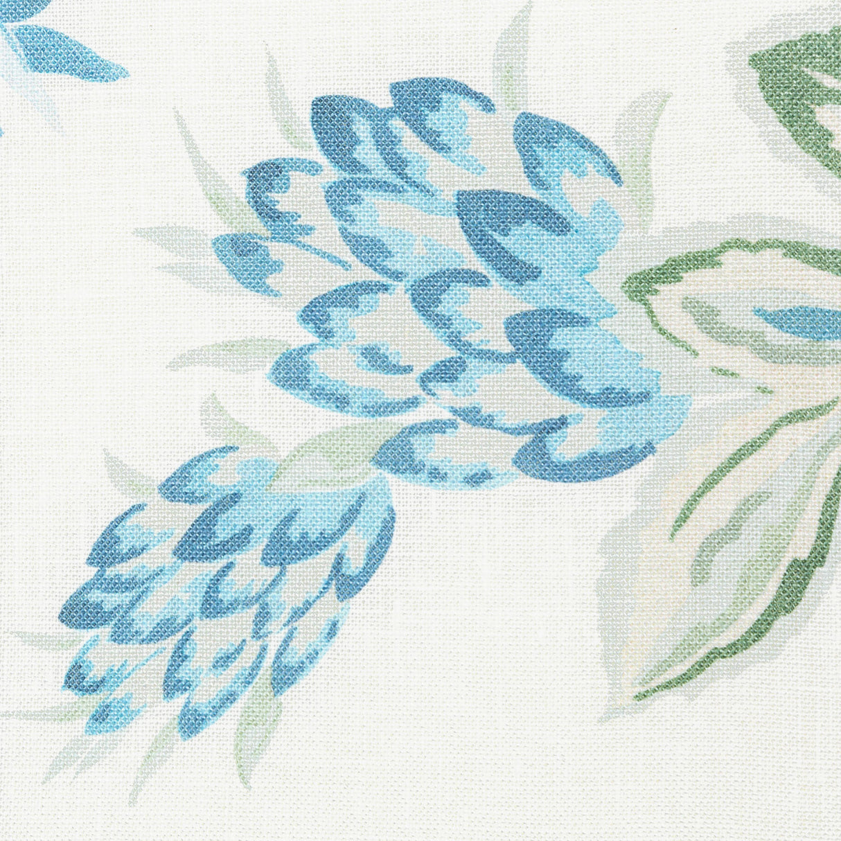 Lee Jofa AUGUSTINE PRINT AQUA Fabric