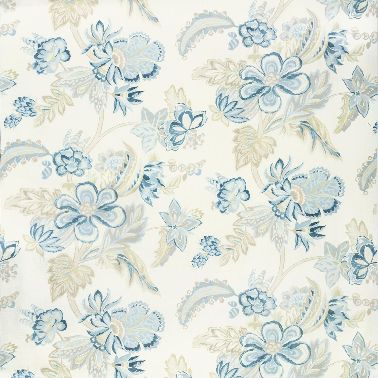 Lee Jofa AUGUSTINE PRINT LAKE Fabric