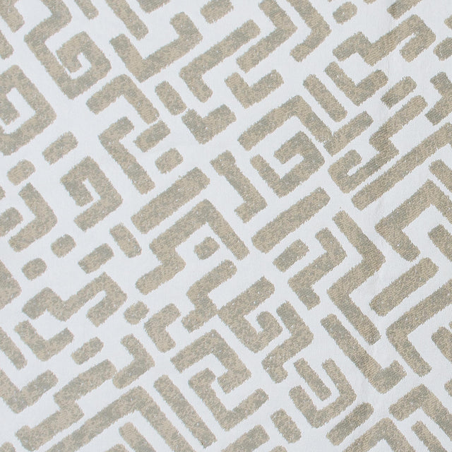 Gaston Y Daniela ESCRITURA LINO/BLANCO Upholstery Fabric