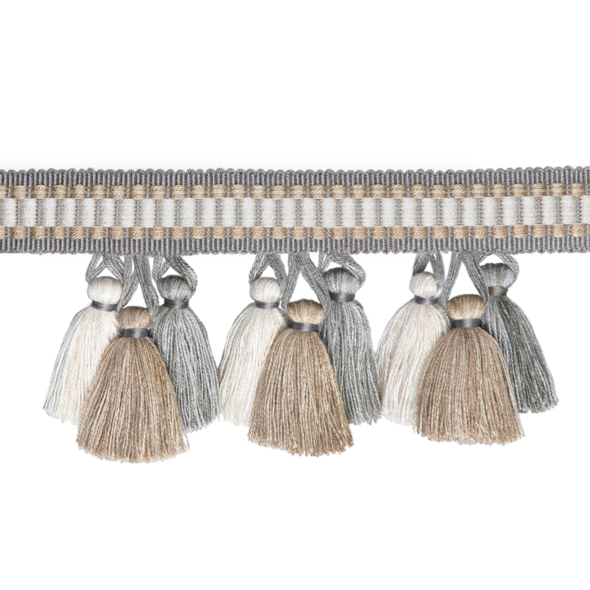 Brunschwig & Fils ANDRE TASSEL FRINGE GREY Trim