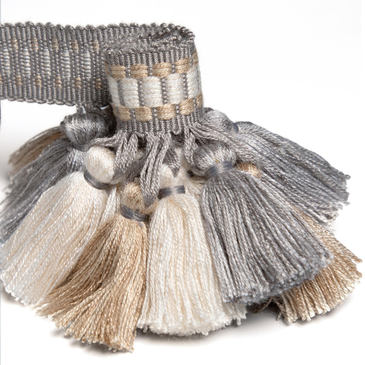 Brunschwig & Fils ANDRE TASSEL FRINGE GREY Trim