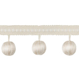 Brunschwig & Fils CLAUDE BALL FRINGE SNOW Trim