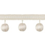 Brunschwig & Fils CLAUDE BALL FRINGE SNOW Trim