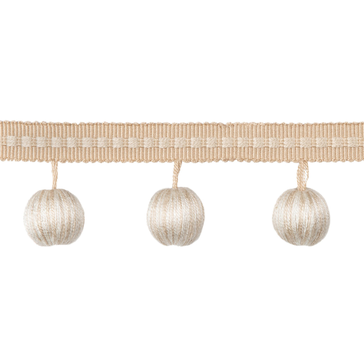 Brunschwig & Fils CLAUDE BALL FRINGE BEIGE Trim
