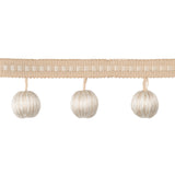 Brunschwig & Fils CLAUDE BALL FRINGE BEIGE Trim