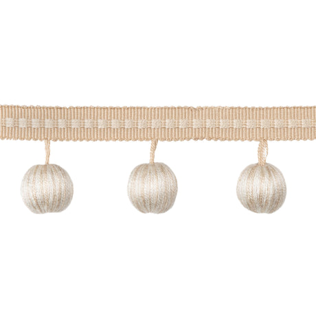 Brunschwig & Fils CLAUDE BALL FRINGE BEIGE Trim