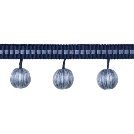 Brunschwig & Fils CLAUDE BALL FRINGE BLUE Trim