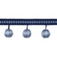 Brunschwig & Fils CLAUDE BALL FRINGE BLUE Trim