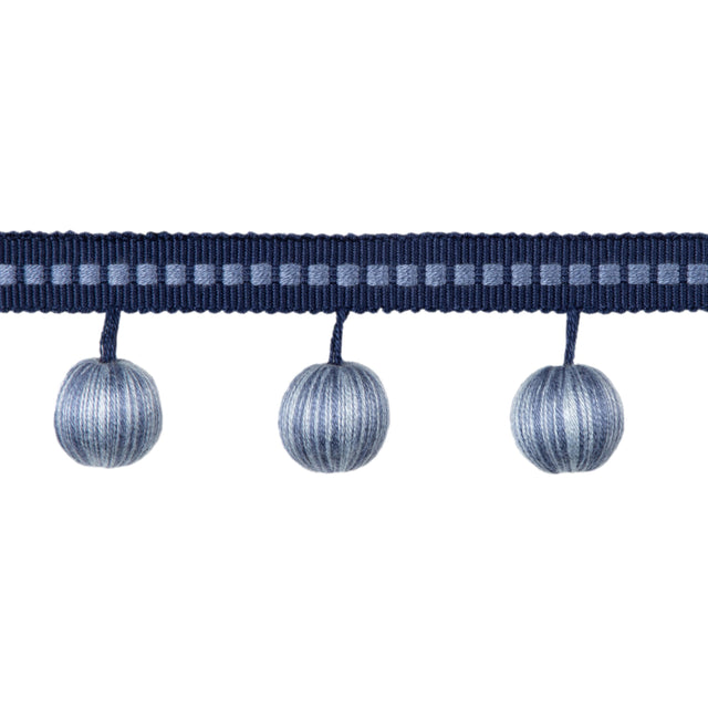 Brunschwig & Fils CLAUDE BALL FRINGE BLUE Trim