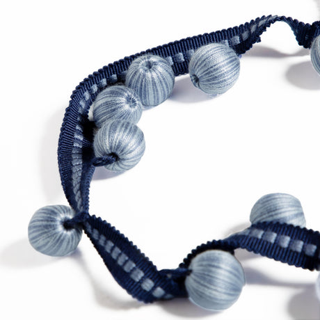 Brunschwig & Fils CLAUDE BALL FRINGE BLUE Trim