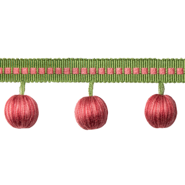 Brunschwig & Fils CLAUDE BALL FRINGE BERRY Trim