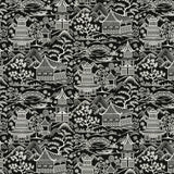 Stout UPSALA BLACK/WHITE Fabric