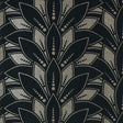 Maxwell ASTORIA FLOCK (WP) #03 JET Wallpaper