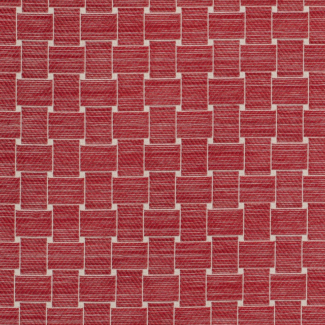 Brunschwig & Fils BEAUMOIS WOVEN RED Upholstery Fabric