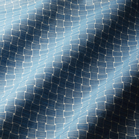 Brunschwig & Fils BEAUMOIS WOVEN BLUE Upholstery Fabric
