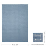 Brunschwig & Fils BEAUMOIS WOVEN BLUE Upholstery Fabric