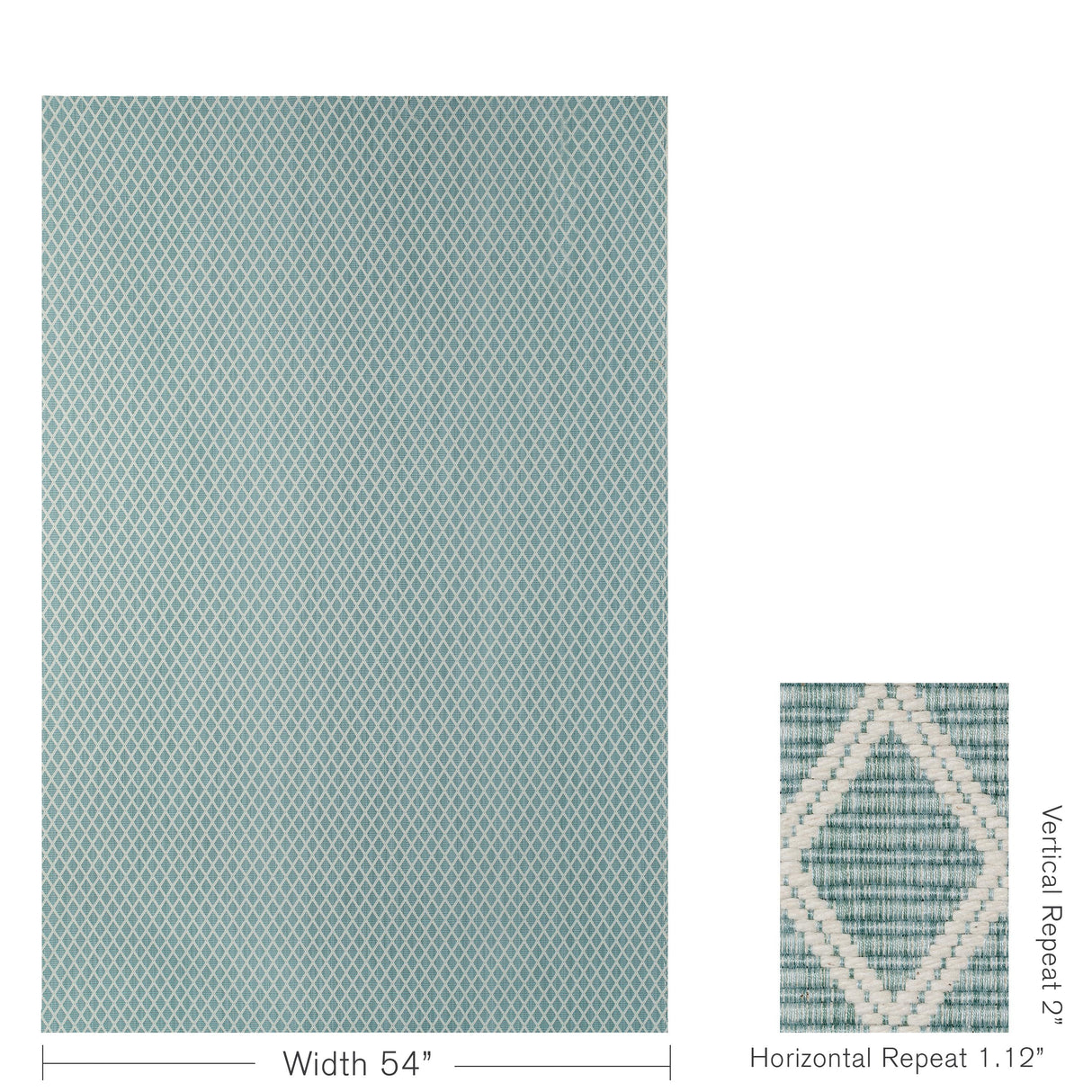 Brunschwig & Fils CANCALE WOVEN AQUA Upholstery Fabric