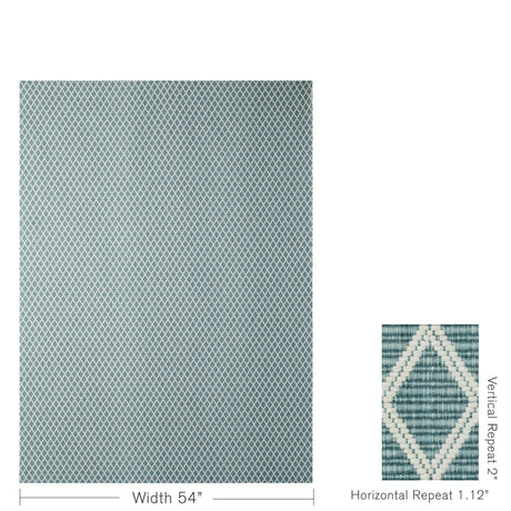 Brunschwig & Fils CANCALE WOVEN LAKE Upholstery Fabric