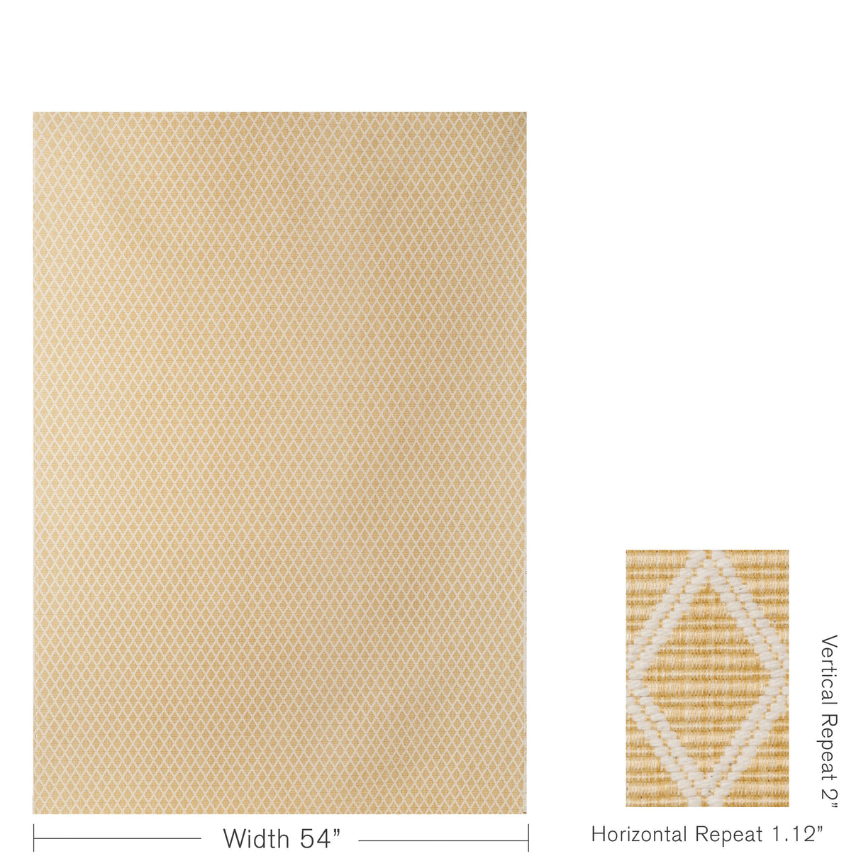 Brunschwig & Fils CANCALE WOVEN CANARY Upholstery Fabric